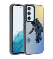 Galaxy A14 Kılıf Desenli Zore Dragon Sert Kapak Astronot