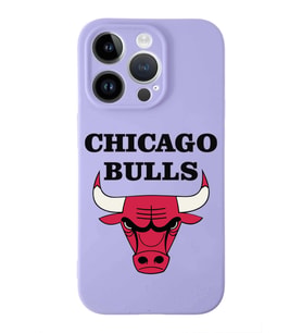 Apple iPhone 14 Pro  Lansman Kılıf Chicago Bulls  Tasarımlı Altı Kapalı İçi Kadife Kaplı  Kapak (Şeffaf)