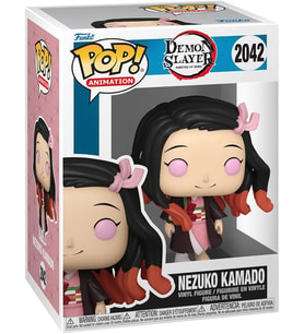 Funko Pop! Animasyon: Demon Slayer - Nezuko Kamado (Smiling) - Koleksiyon Vinil Figür - Hediye Fikri (Krem)