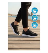 Walkway 616 G Siyah Kadın Günlük Ayakkabı