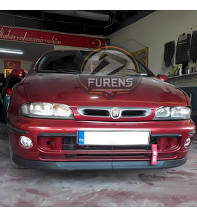 Fiat Marea 1997-2007 Uyumlu H lip Esnek Ön Lip 2 Parça Karlık Ön Ek Tampon Altı Dil