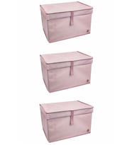 Çok Amaçlı Düzenleyici Kutu Organizer Cırt Cırtlı Hurç Mega Plus Boy 40cm X 30cm X 70cm (3 Adet)