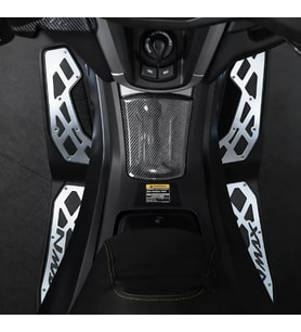 Yamaha Nmax Techmax 125/155 2025-2026 Aksesuar Paspas Basamak Seti Gümüş Gri Renk