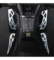 Yamaha Nmax Techmax 125/155 2025-2026 Aksesuar Paspas Basamak Seti Gümüş Gri Renk