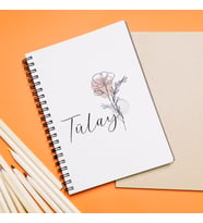 İsim Tasarımlı Defter Kişiye Özel