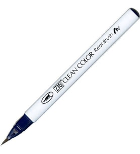 Zig Clean Color Real Brush Fırça Uçlu Marker Kalem 035 Deep Blue 