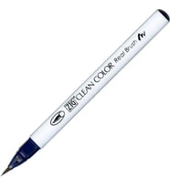 Zig Clean Color Real Brush Fırça Uçlu Marker Kalem 035 Deep Blue 