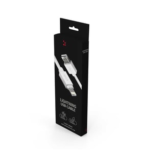 Apple Cihazları İçin Özel Tasarlanmış Hızlı Şarj Destekli USB Lightning Kablo (1Metre/3A Hızlı Şarj) (Beyaz)