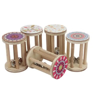 Jwin KZ-602 Kafesli Ahşap El Zili Orff - Ritim Aleti
