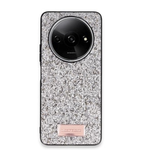 Onegif Redmi A3 4g Bright Simli Kapak - Gümüş