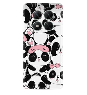 Xiaomi Poco X7 Kılıf Boutique Baskılı Resimli Uykucu Pandalar Pcode -087