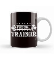 Personal Trainer Bodybuilding Fitness Instructor Workout Gym Kupa Bardak Porselen
