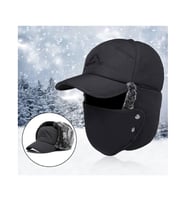 Outdoor Windproof Maskeli Şapka Kar Kayak Ekipmanı Rüzgar Yağmur Koruyuculu Bere