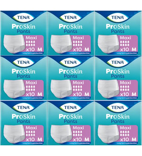 Tena Proskin Pants Maxi Emici Külot Yetişkin Bezi M - Orta - Medium 90 Adet