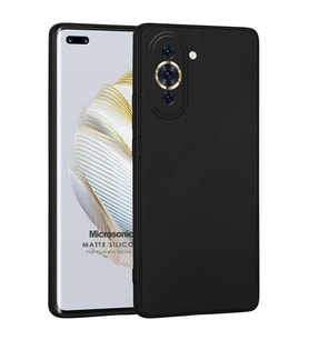 Microsonic Matte Silicone Huawei Nova 10 Pro Kılıf Siyah