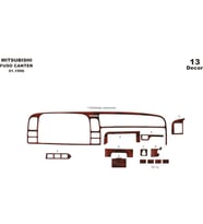 Meriç® Mitsubishi Fuso Canter Ön Torpido Kaplama Maun 13 P. 1996-2004 (Maun)