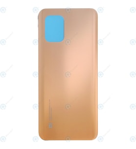 Xiaomi Mi 10 Lite Arka Pil Kapağı, LENS HARİÇ M2002J9G (A.Turuncu)