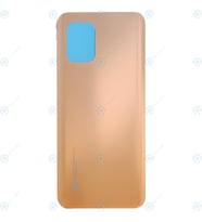 Xiaomi Mi 10 Lite Arka Pil Kapağı, LENS HARİÇ M2002J9G (A.Turuncu)
