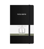VICTORIA'S JOURNALS NOTE BENE 9219 CLASSIC NOTEBOOK SERT KAPAK 13x21cm 70gr.400 SYF. ÇİZGİLİ DEFTER