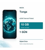Tonga eSIM İnternet Paketi Günlük 10 GB 1 Gün