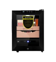 Quantoro QCC-43 Elektronik Nemlendirme & Soğutmalı Siyah Puro Dolabı - QTR-006