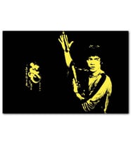 Cakatablo Bruce Lee Kungfu Çubuklar MDF Tablo