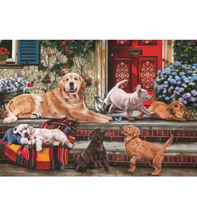 Anatolian 260 Parça Dost Köpekler Çocuk Puzzle