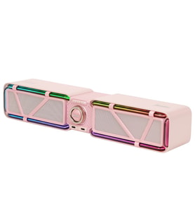 Divoom D-base 30W Masaüstü Bluetooth Gaming Hoparlör, Pembe