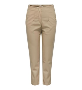 ONLY ONLRAVEN-IDINA HW FAUX LEAT PANT CC PNT (Bej)