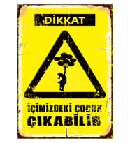 Ahşap MDF Poster (27x18cm)