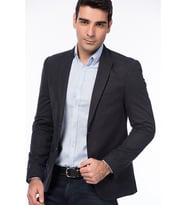 Dewberry Erkek Viskon Karışımlı Ceket Lacivert C9033 Günlük Dış Giyim, Hafta Sonu Kombini, Seyahat Gardırobu