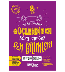 Ankara Yayınları Ankara Yayıncılık 8.sınıf Güçlendiren Fen Bilimleri Soru Bankası (Çok Renkli)