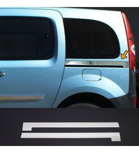 Renault Kangoo Sürgülü Kapı Çitası Kromu Nikelajı 2008 Sonrası