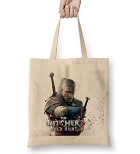 The Witcher 02 Bez Çanta Uzun Saplı