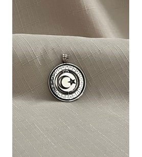 TÜRK 925 AYAR GÜMÜŞ ERKEK KOLYE UCU