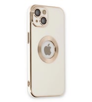 iPhone 14 Plus Kılıf Store Silikon - Beyaz