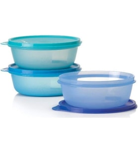 Tupperware Üç Şekerpare Lacivert Yeşil Mavi Renkler