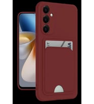 Galaxy S24 Plus Kelvin Kartvizitli Silikon - Bordo