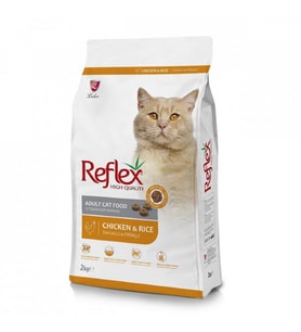 Reflex Tavuklu Kedi Maması 2 Kg (Kahverengi)