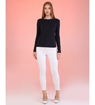 SOFT&SOUL AUBREY SİYAH TAŞLI UZUN KOLLU T-SHIRT