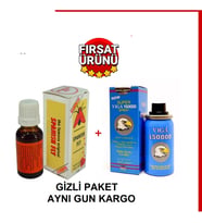 1 KUTU VİGA 50000 SPREY YÜKSEK KALİTE ERKEK  SPREY +HEDİYELİ
