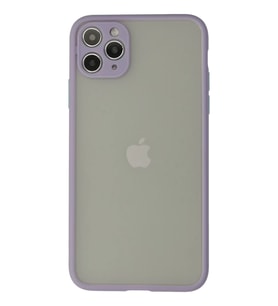 Mey İthalat® iPhone 12 Pro Kılıf Montreal Silikon Kapak - Mor