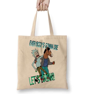 Ricky e Bojack let´s Drink Bez Çanta Uzun Saplı