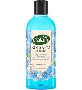 Botanica Orkide Banyo ve Duş Jeli, 500ml, Mavi