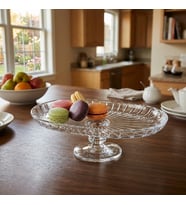 PAŞABAHÇE SERVİS TABAĞI AYAKLI ELEGANT OVAL