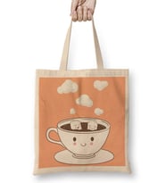 Coffe Smile Bez Çanta Uzun Saplı