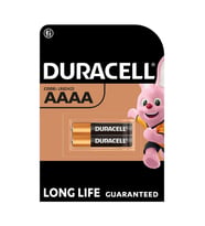 Duracell Alkalin MN2500 AAAA Pil2'li
