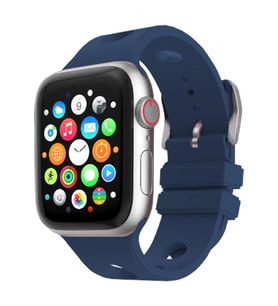 Apple Watch Ultra 49mm Delikli Tasarım Zore KRD-147 Silikon Kordon