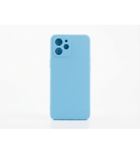 Redmi 12 Mavi Silikon Kılıf Modeli