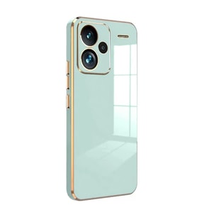 Xiaomi Redmi Note 13 Pro Plus Kılıf Volet Silikon - Açık Yeşil